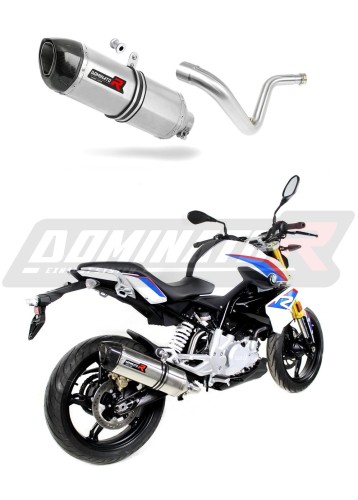 escape silenciador DOMINATOR HP1 compatible con la motocicleta BMW G310R 2016  2022 5