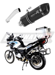 BMW G650 GS 2011 - 2018 Silenciador Escape HP1 NEGRO + dB killer medium