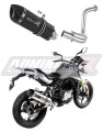 escape silenciador DOMINATOR HP1 negro compatible con la motocicleta BMW G310GS 2016  2024 3