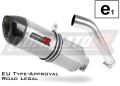 escape silenciador DOMINATOR homologado HP1 compatible con la motocicleta F750GS 2016  2020 3