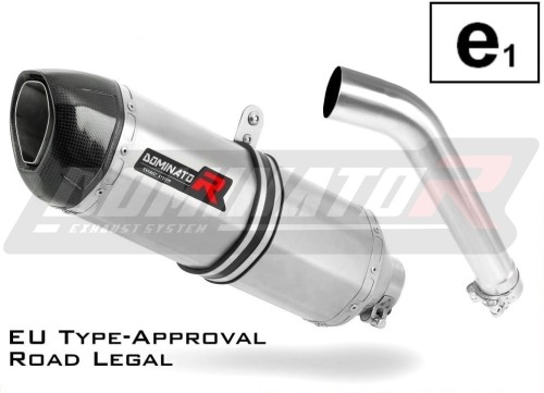 escape silenciador DOMINATOR homologado HP1 compatible con la motocicleta F750GS 2016  2020 3
