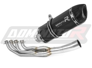 BMW K1200RS 2001 - 2003 Sistema de escape Colector Silenciador HP1 NEGRO + dB killer medium