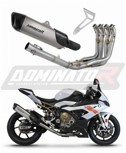 complete exhaust system with muffler DOMINATOR Full System titanium HP6 fits to BMW S1000RR 2019  2026 6