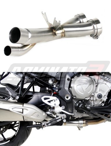 decat mid muffler DOMINATOR Mid Pipe fits the motorcycle S1000XR 2015   2019 7