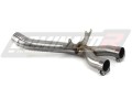 decat mid muffler DOMINATOR Mid Pipe fits to S1000R 2014  2016 9