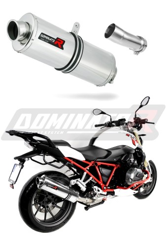 escape silenciador DOMINATOR oval compatible con la motocicleta BMW R1200RS 2015  2018 5