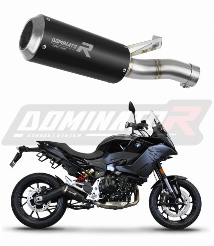 escape silenciador DOMINATOR GP negro compatible con la motocicleta BMW F900XR 2020  2026 6