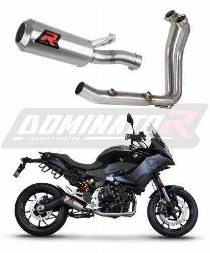 sistema de escape completo con silenciador DOMINATOR Full System GP compatible con la motocicleta BMW F900XR 2020  2026 7