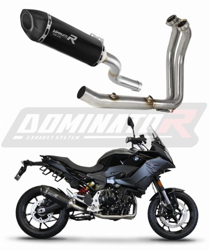 complete exhaust system with muffler DOMINATOR Full System HP5 BLACK fits to BMW F900XR 2020  2026 7