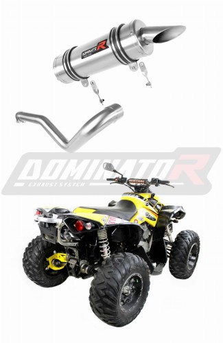 escape silenciador DOMINATOR redondo compatible con la motocicleta Can am BRP RENEGADE 1000 2012  2018 7