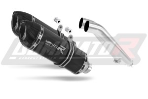 Cagiva XTRA RAPTOR 1000 Silenciador Escape HP1 NEGRO + dB killer medium