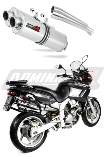 escape silenciador DOMINATOR oval compatible con la motocicleta Cagiva Navigator 1000 2000  2006 5