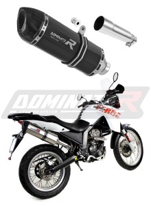 Derbi Terra Adventure 125 2008 - 2015 Silenciador Escape HP1 NEGRO + dB killer medium