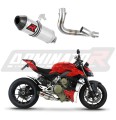 escape silenciador DOMINATOR HP3 compatible con la motocicleta Ducati STREETFIGHTER V4 2019  2023 6