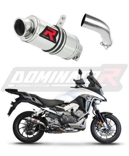 Honda VFR 800 X Crossrunner 2015 - 2021 EXHAUST Muffler Auspuff Sportauspuff Silencer Echappement Silencieux Scarico Scarichi Escape Wydech Tłumik GP 1 DOMINATOR x
