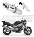 exhaust muffler DOMINATOR oval fits the motorcycle Honda CB 1100 X11  6
