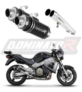Honda CB 1100 X11 Exhaust Silencer Muffler GP1 BLACK + dB killer medium