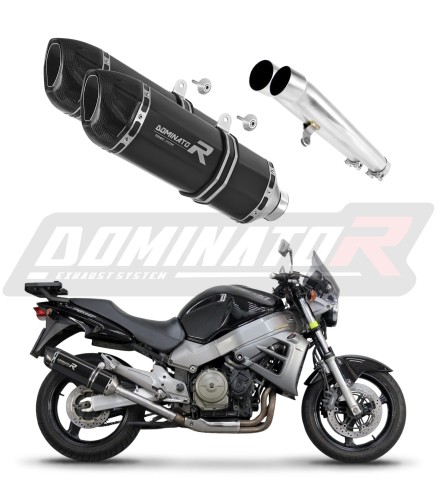 escape silenciador DOMINATOR HP1 negro compatible con la motocicleta Honda CB 1100 X11  6