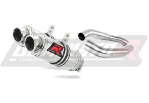 Honda CBR 1000F DUAL 1988 - 2000 Silenciador Escape GP1 + dB killer medium