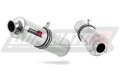 escape silenciador DOMINATOR redondo compatible con la motocicleta Honda CBF 250 2004  2006 3