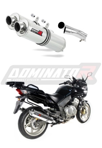 escape silenciador DOMINATOR redondo compatible con la motocicleta Honda CBF 1000 2006  2009 6