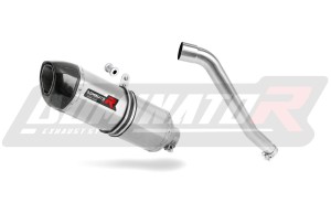 Honda XL 600 V TRANSALP 1987 - 2000 Silenciador Escape HP1 + dB killer medium