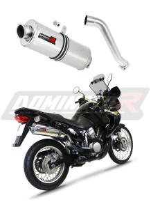 Honda XL 650 V TRANSALP 2001 - 2007 Silenciador Escape OV + dB killer medium