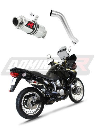 escape silenciador DOMINATOR GP1 compatible con la motocicleta Honda XL 650 V TRANSALP 2001  2007 6
