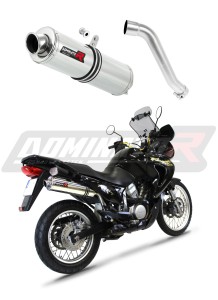 Honda XL 650 V TRANSALP 2001 - 2007 Silenciador Escape ST + dB killer medium