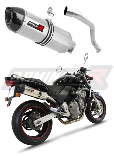 CB 600F HORNET PC 34 EXHAUST Honda Muffler Auspuff Sportauspuff Silencer Echappement Silencieux Scarico Scarichi Escape Wydech Tłumik Carbon End Cap HP1 1998 - 2002 Dominator x