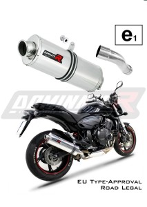 CB 600F HORNET Homologado Silenciador Escape OVAL 2007 - 2013