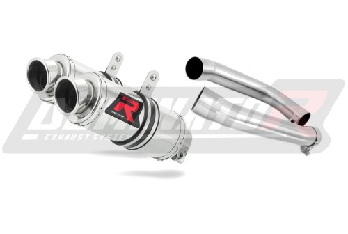 wydech tłumik DOMINATOR GP1 pasujący do motocykla Honda VTR 1000F Firestorm 1998 - 2001 3