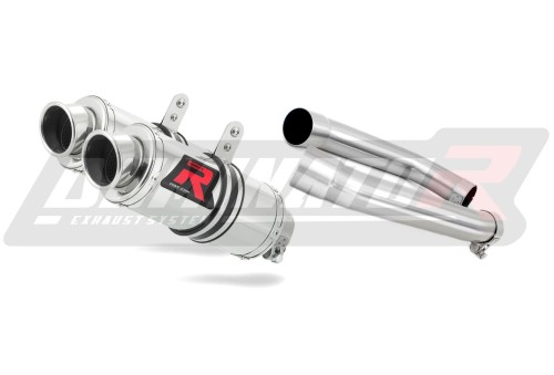 escape silenciador DOMINATOR GP1 compatible con la motocicleta Honda VTR 1000F Firestorm 2002  2006 3