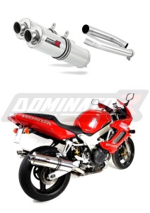 Honda VTR 1000F Firestorm 2002 - 2006 Silenciador Escape ST + dB killer medium