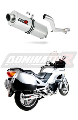 NT 650 V Deauville RC47 EXHAUST Honda Muffler Auspuff Sportauspuff Silencer Echappement Silencieux Scarico Scarichi Escape Wydech Tłumik OVAL 1998 - 2005 Dominator  x