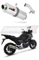NC 700 750 S EXHAUST Honda Muffler Auspuff Sportauspuff Silencer Echappement Silencieux Scarico Scarichi Escape Wydech Tłumik OVAL 2012 - 2020 Dominator x