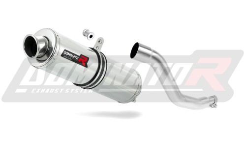 exhaust muffler DOMINATOR ROUND fits to Honda XR 125 L 2003  2013 3