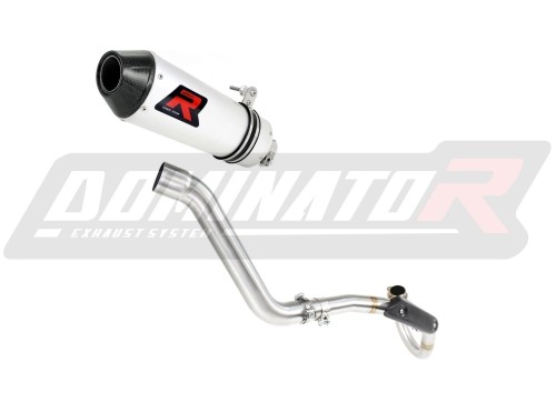 CRF 250 L EXHAUST FULL SYSTEM Honda Muffler Auspuff Sportauspuff Silencer Echappement Silencieux Scarico Scarichi Escape Wydech Tłumik Carbon Tip MX HEAD PIPE 2012 - 2018 Dominator  x