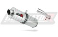 escape silenciador DOMINATOR oval compatible con la motocicleta Honda CB 500 X 2013  2016 3