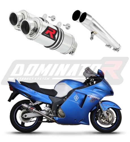 escape silenciador DOMINATOR GP1 compatible con la motocicleta Honda CBR 1100 XX 1996  2006 6