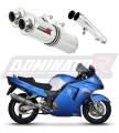 escape silenciador DOMINATOR redondo compatible con la motocicleta Honda CBR 1100 XX 1996  2006 6