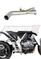 decat mid muffler DOMINATOR Mid Pipe fits to CB 1000 R 2008  2017 7