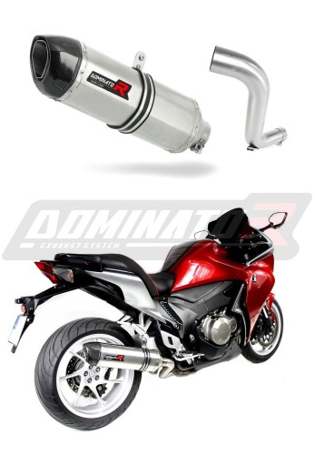 escape silenciador DOMINATOR HP1 compatible con la motocicleta Honda VFR 1200 F 2010  2018 5