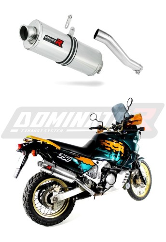 wydech tłumik DOMINATOR Owalny pasujący do motocykla Honda XRV 750 AFRICA TWIN RD07 1993 - 1995 5