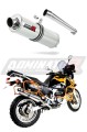 XRV 750 AFRICA TWIN RD07A EXHAUST Honda Muffler Auspuff Sportauspuff Silencer Echappement Silencieux Scarico Scarichi Escape Wydech Tłumik ROUND 1996 - 2003 Dominator  x