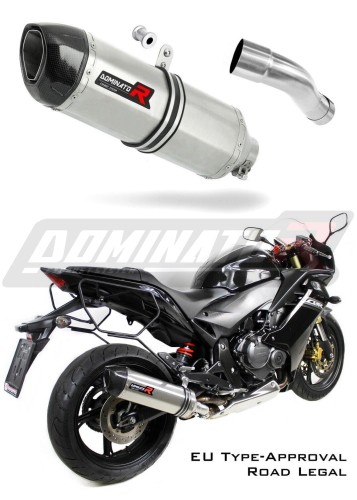 escape silenciador DOMINATOR homologado HP1 compatible con la motocicleta CBR 600 F 2011  2015 3