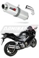 escape silenciador DOMINATOR oval compatible con la motocicleta Honda VFR 800 F 2014  2019 5