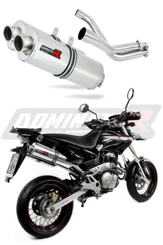 escape silenciador DOMINATOR oval compatible con la motocicleta Honda FMX 650 2005  2009 5