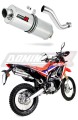 escape silenciador DOMINATOR oval compatible con la motocicleta Honda CRF 250 Rally 2017  2019 5