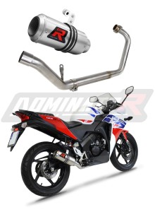 Honda CBR 150 R 2011 - 2016 Sistema de escape Colector Silenciador GP + dB killer medium